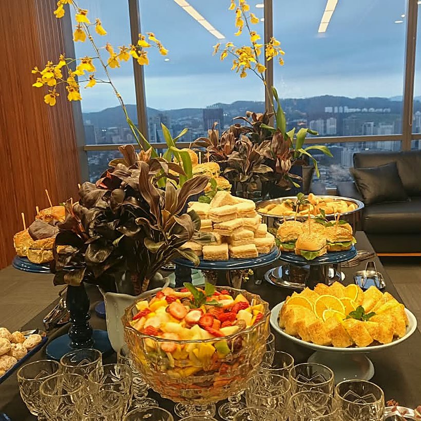 Bebidas e frutas — Blue Garden Eventos